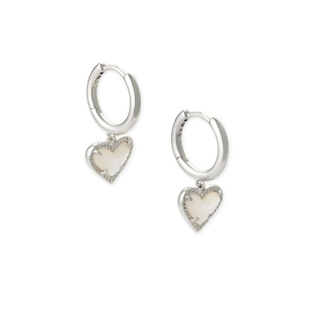 Buy KENDRA SCOTT ARI HEART HUGGIE EARRINGS at Kay's Fine Jewelry