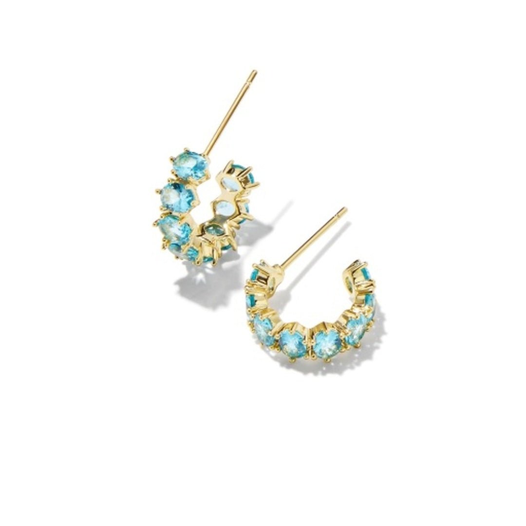 Buy KENDRA SCOTT CAILIN CRYSTAL HUGGIE EARRINGS at Kay's Fine Jewelry