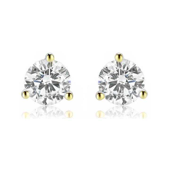 Buy Lab - Grown Diamond Stud Earrings – 1 Carat, 14KT Gold at Kay's Fine Jewelry