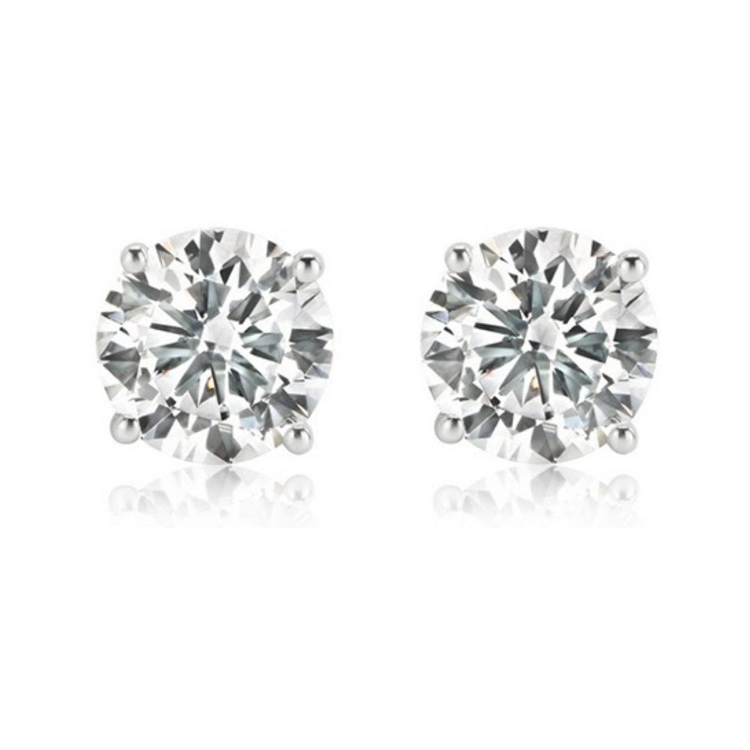 Buy Lab - Grown Diamond Stud Earrings – 1 Carat, 14KT Gold at Kay's Fine Jewelry