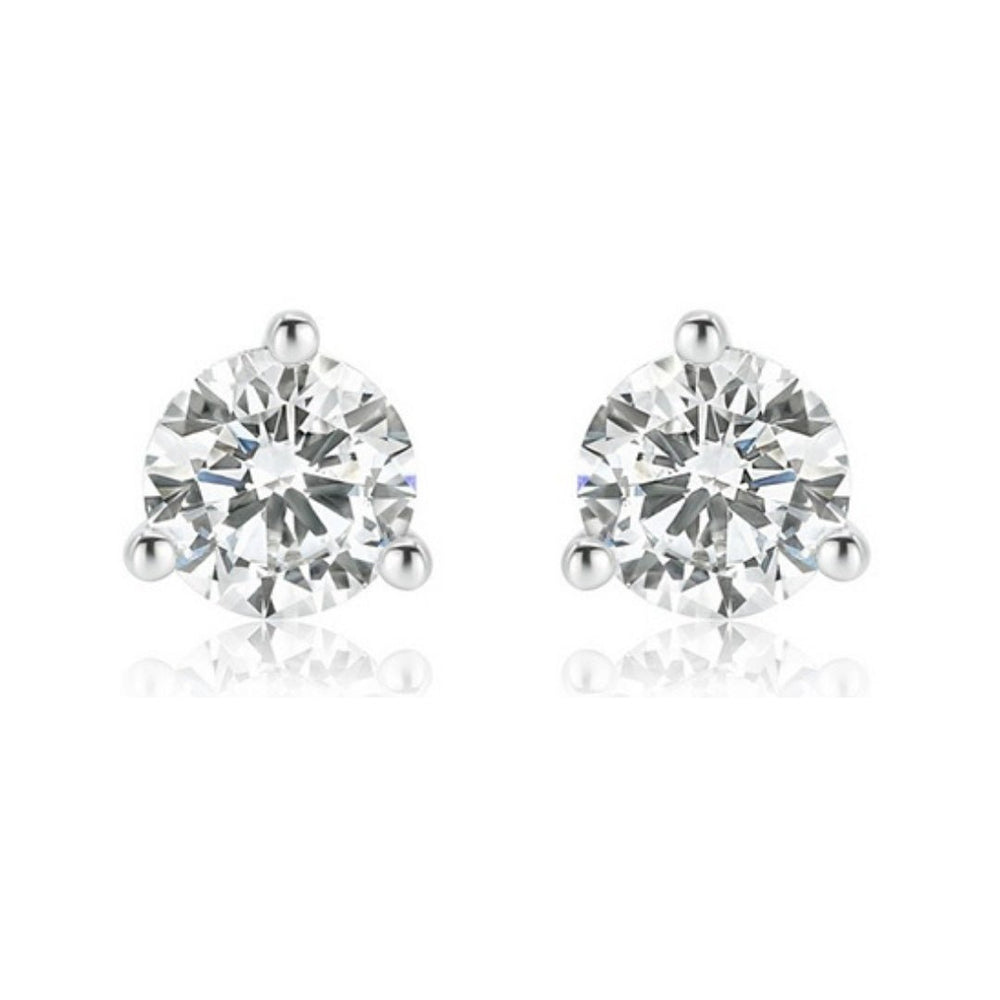 Buy Lab - Grown Diamond Stud Earrings – 1 Carat, 14KT Gold at Kay's Fine Jewelry