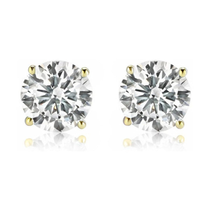 Buy Lab - Grown Diamond Stud Earrings – 1.5 Carat, 14KT Gold at Kay's Fine Jewelry
