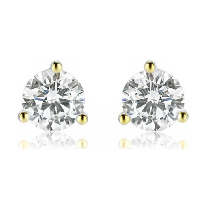 Buy Lab - Grown Diamond Stud Earrings – 2 Carat, 14KT Gold at Kay's Fine Jewelry