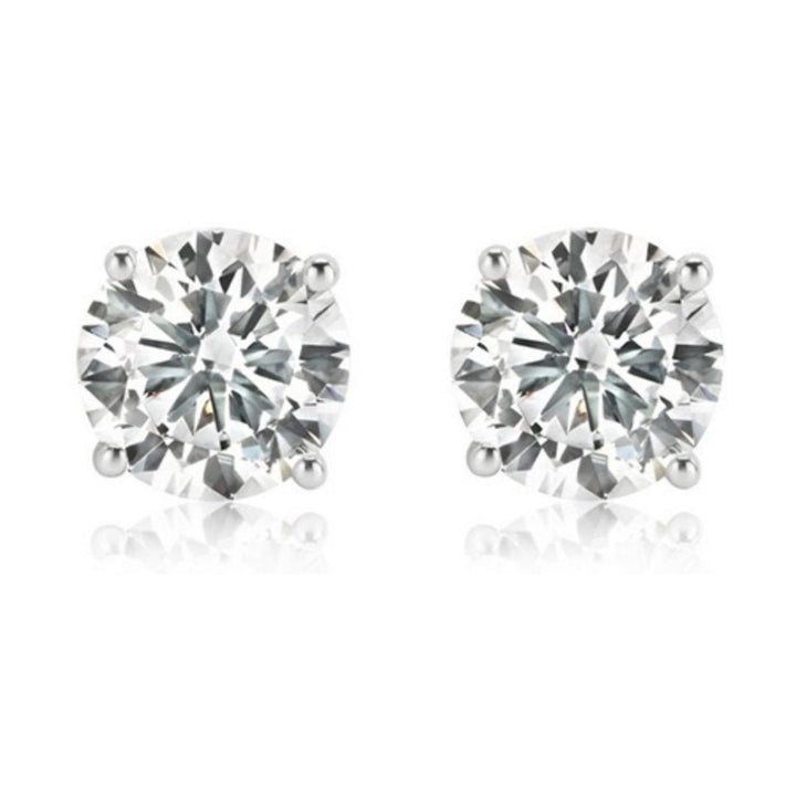 Buy Lab - Grown Diamond Stud Earrings – 2 Carat, 14KT Gold at Kay's Fine Jewelry