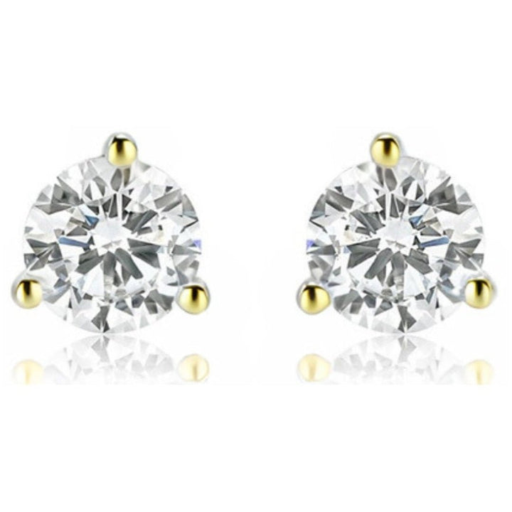 Buy Lab - Grown Diamond Stud Earrings – 2.5 Carat, 14KT Gold at Kay's Fine Jewelry