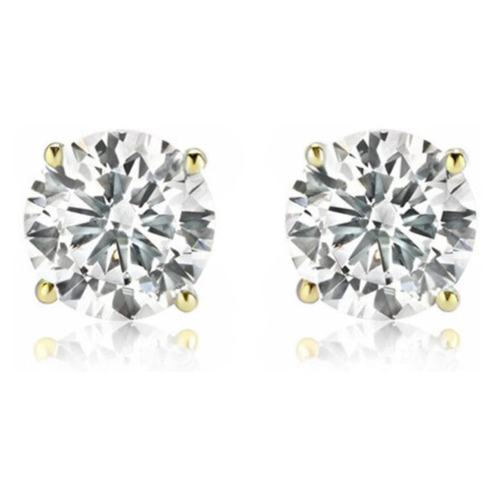 Buy Lab - Grown Diamond Stud Earrings – 2.5 Carat, 14KT Gold at Kay's Fine Jewelry
