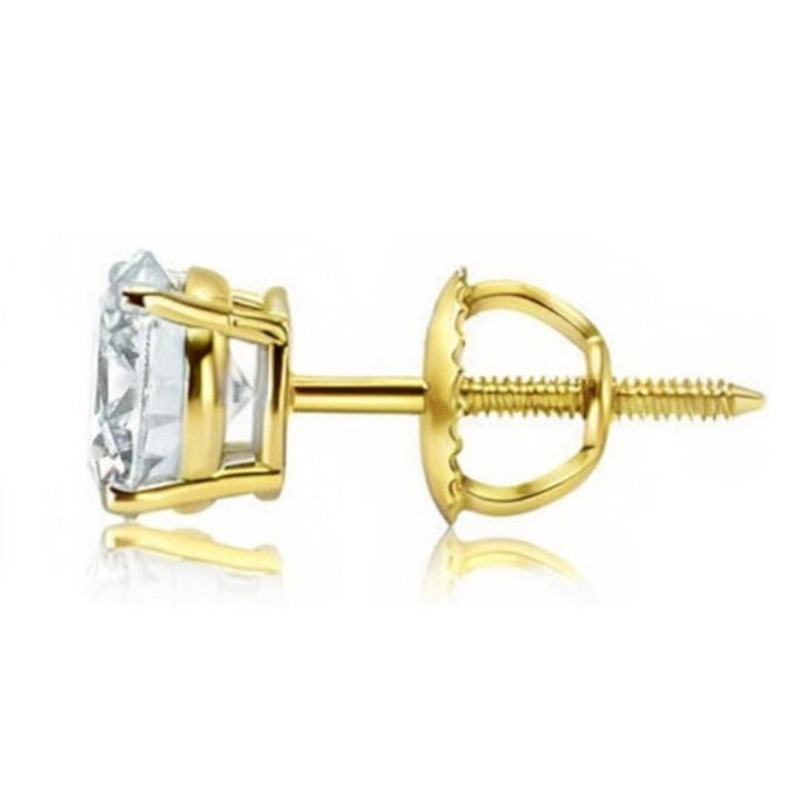Buy Lab - Grown Diamond Stud Earrings – 3 Carat, 14KT Gold at Kay's Fine Jewelry
