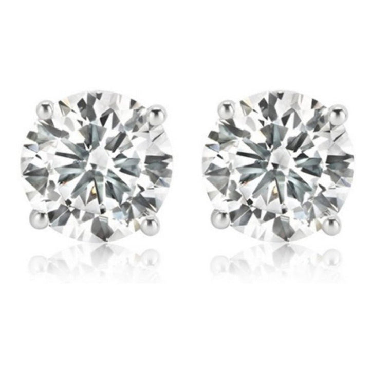 Buy Lab - Grown Diamond Stud Earrings – 3 Carat, 14KT Gold at Kay's Fine Jewelry