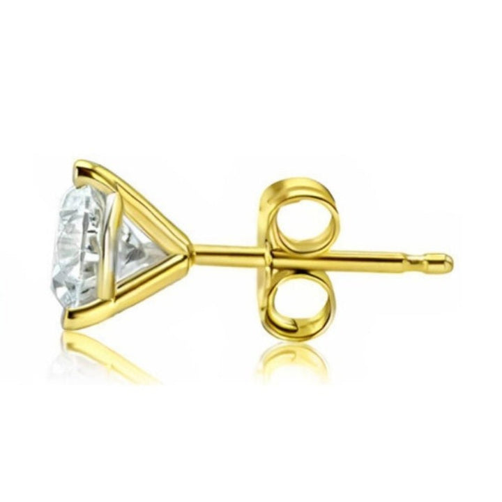 Buy Lab - Grown Diamond Stud Earrings – 3 Carat, 14KT Gold at Kay's Fine Jewelry