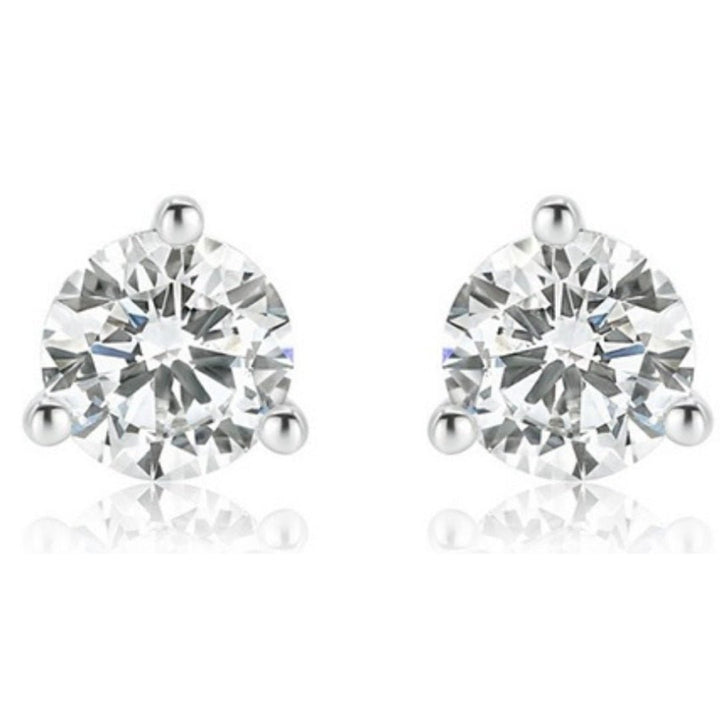 Buy Lab - Grown Diamond Stud Earrings – 3 Carat, 14KT Gold at Kay's Fine Jewelry