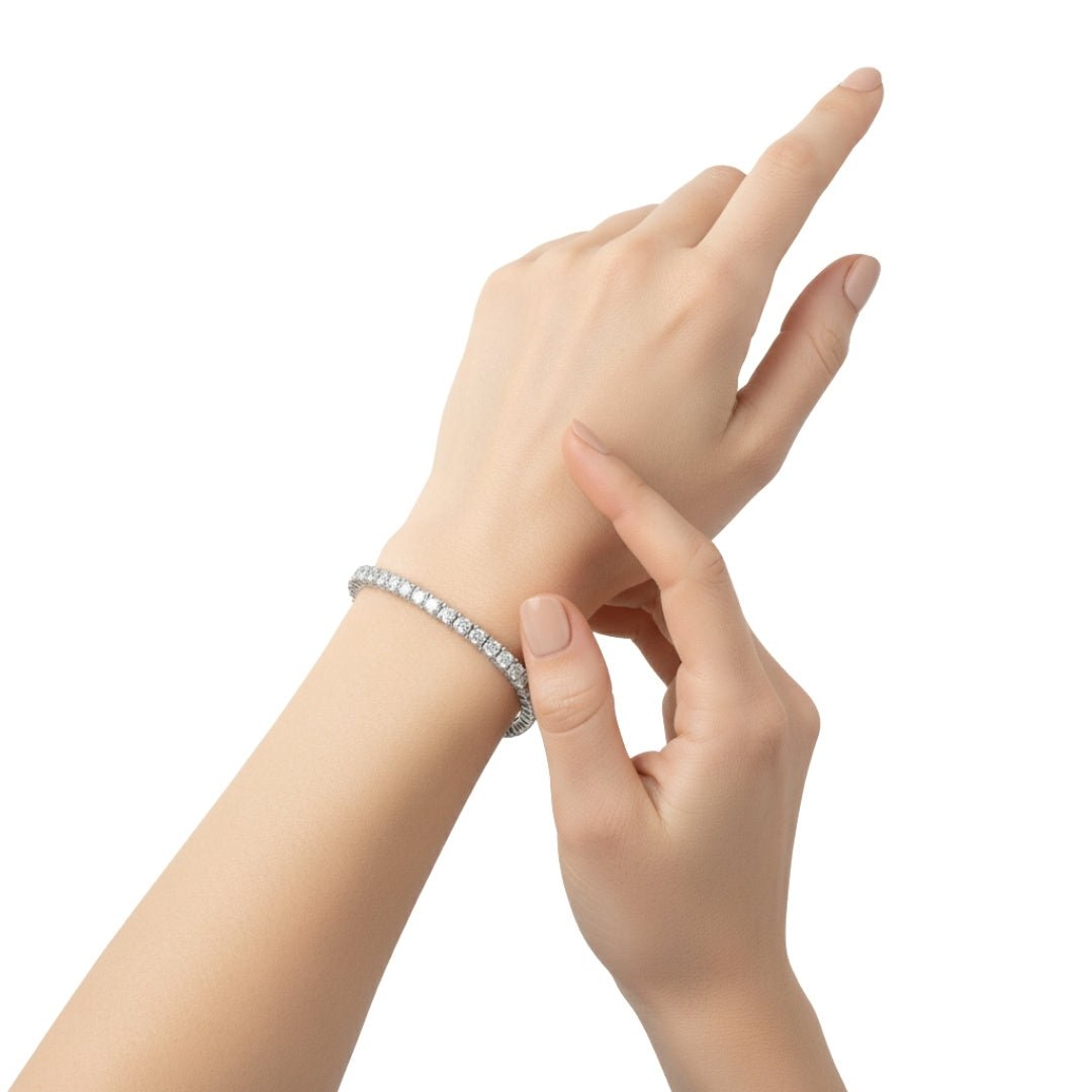 Buy Lab - Grown Diamond Tennis Bracelet – 5 Carats, 14KT Gold at Kay's Fine Jewelry