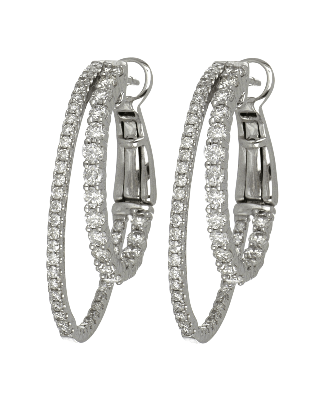 Buy Ladies Earrings White Diamond (White Diamond 1.93 cts.) at Kay's Fine Jewelry