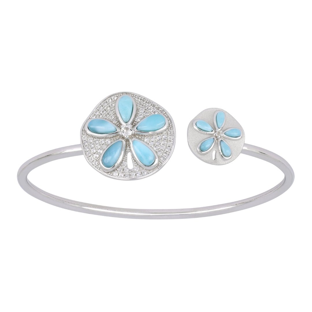Larimar Bangle (Cubic Zirconia) Not Net