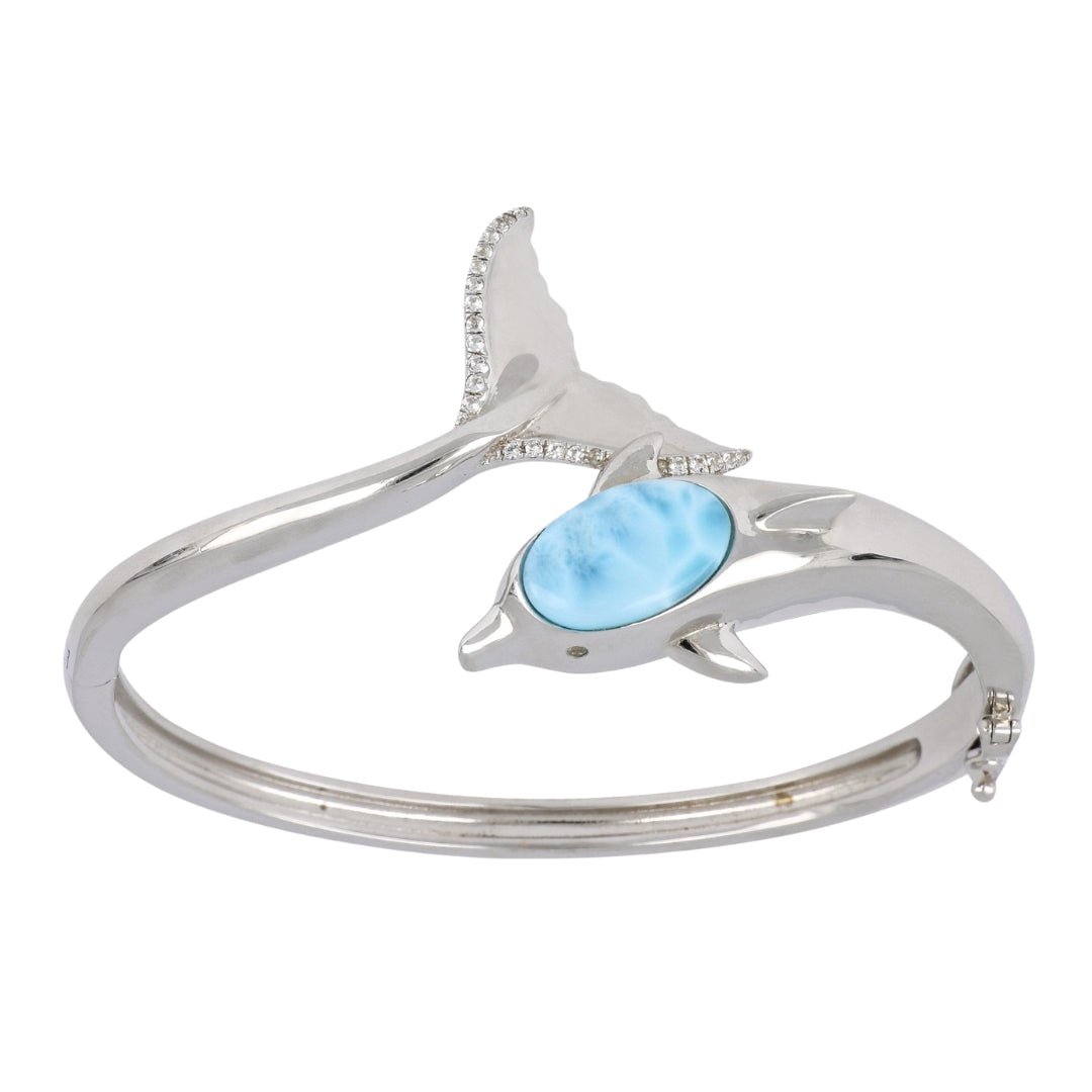 Larimar Bangle (Cubic Zirconia) Not Net