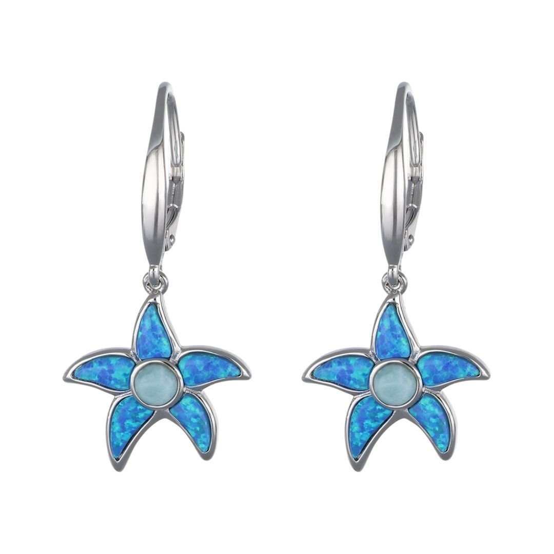 Buy Larimar Earrings at Kay's Fine Jewelry