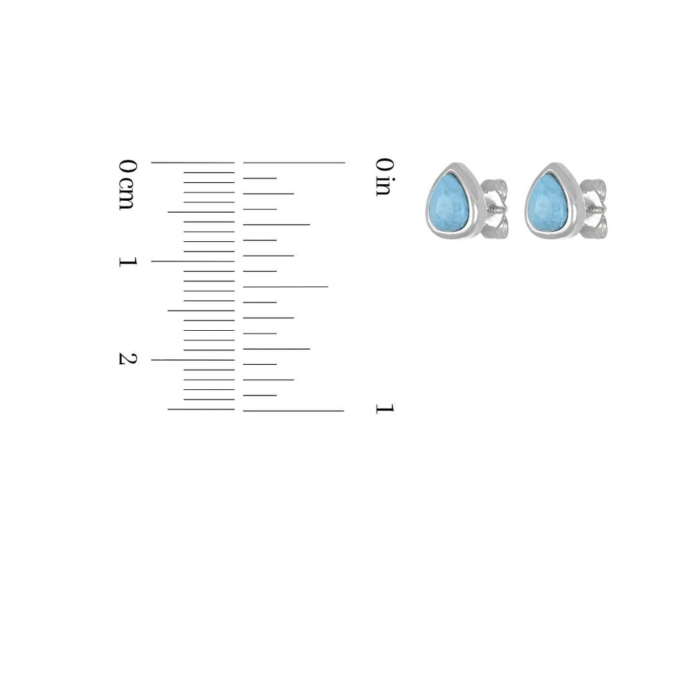 Larimar Earrings Not Net