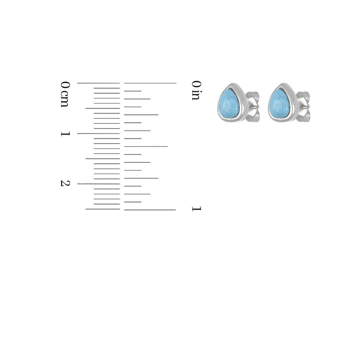 Buy Larimar Earrings at Kay's Fine Jewelry