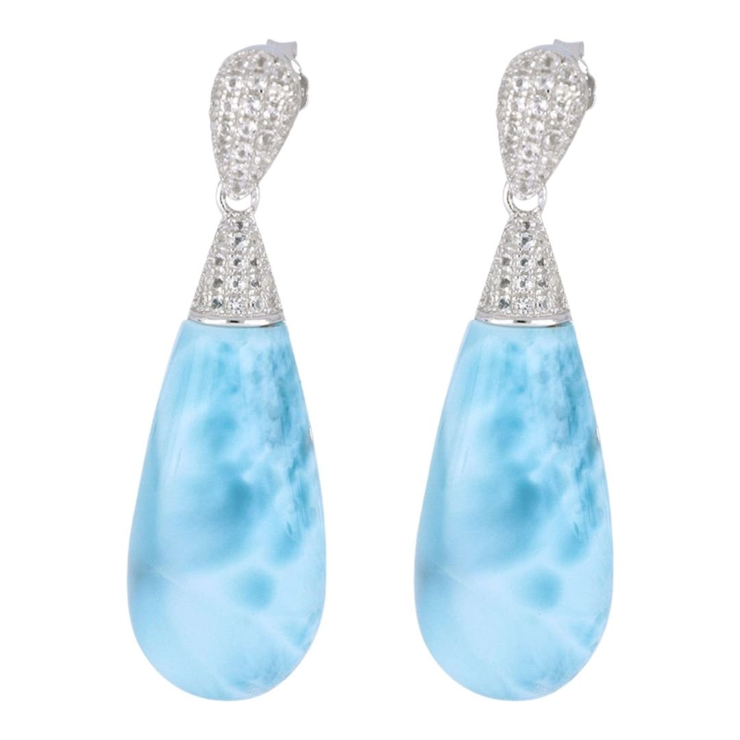 Buy Larimar Earrings at Kay's Fine Jewelry