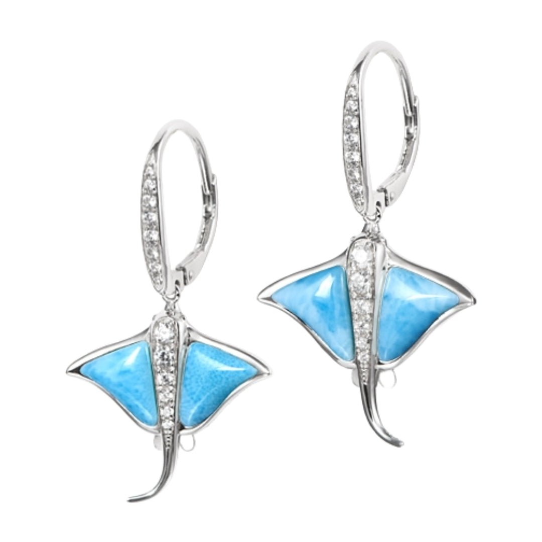 Buy Larimar Earrings at Kay's Fine Jewelry