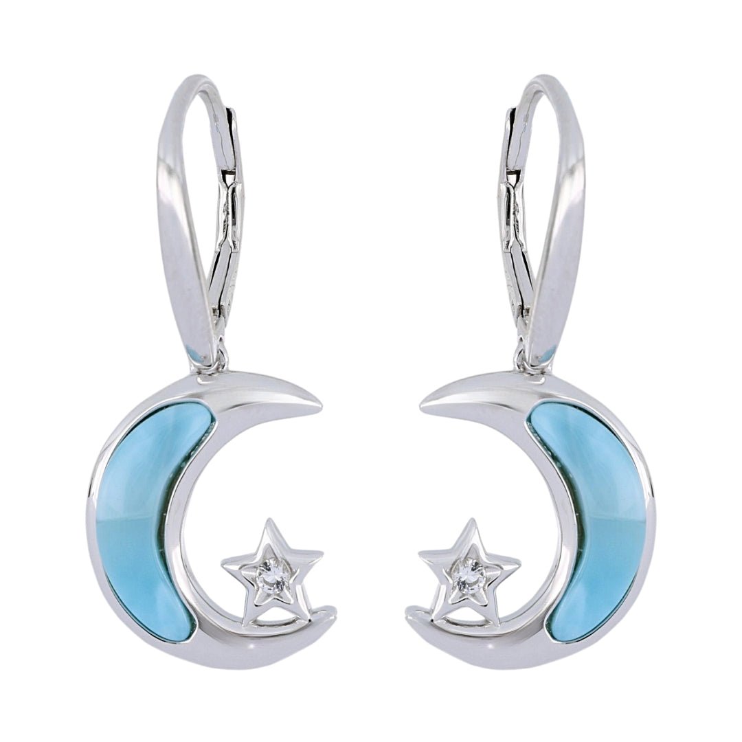 Buy Larimar Earrings at Kay's Fine Jewelry