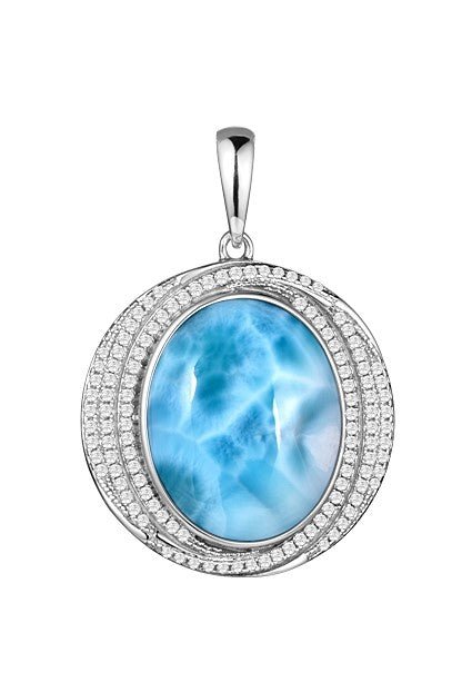 Larimar Ladies Pendant Not Net