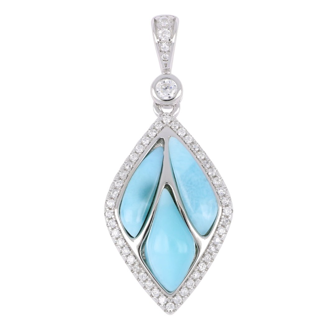Larimar Pendant (Cubic Zirconia) Not Net