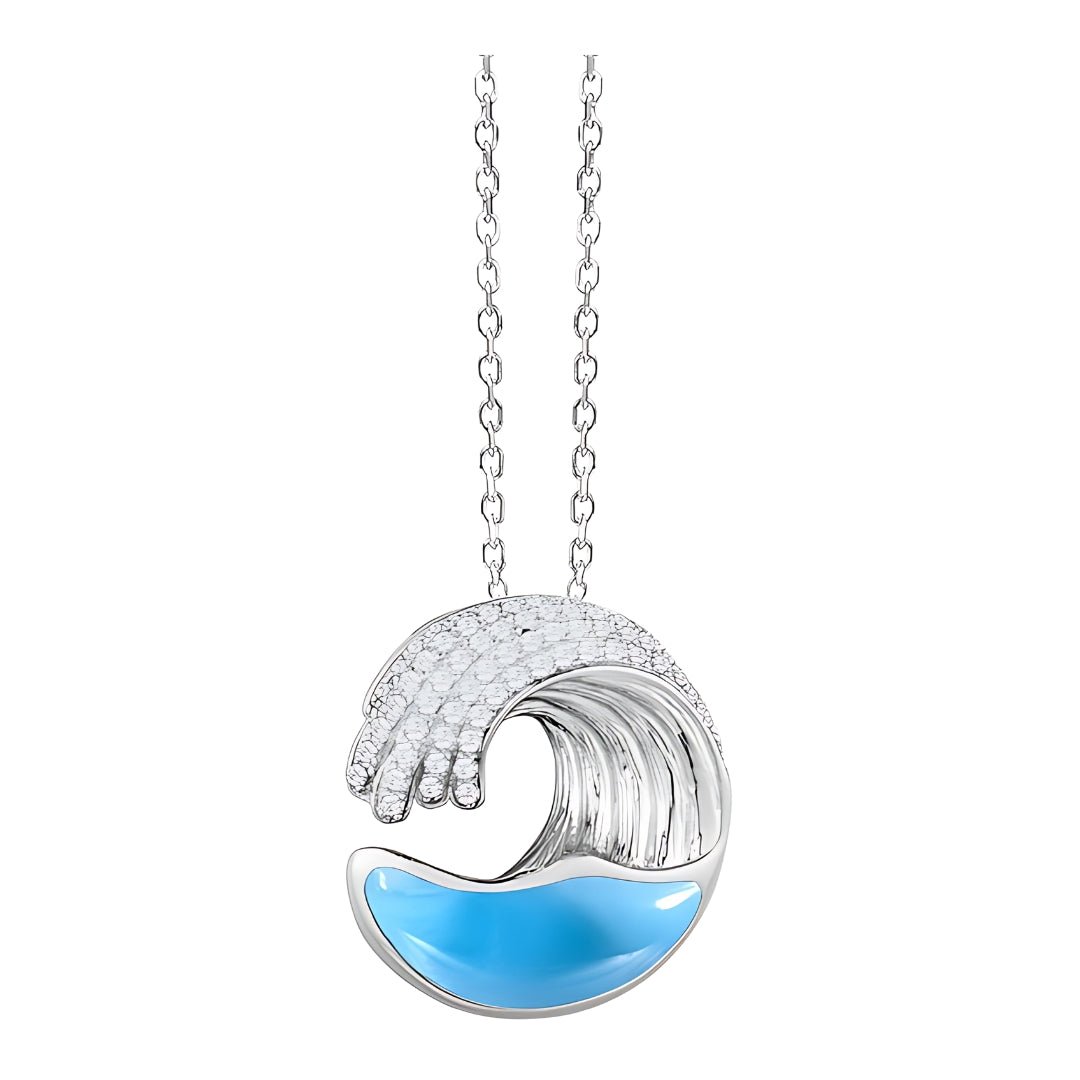 Larimar Pendant (Cubic Zirconia) Not Net