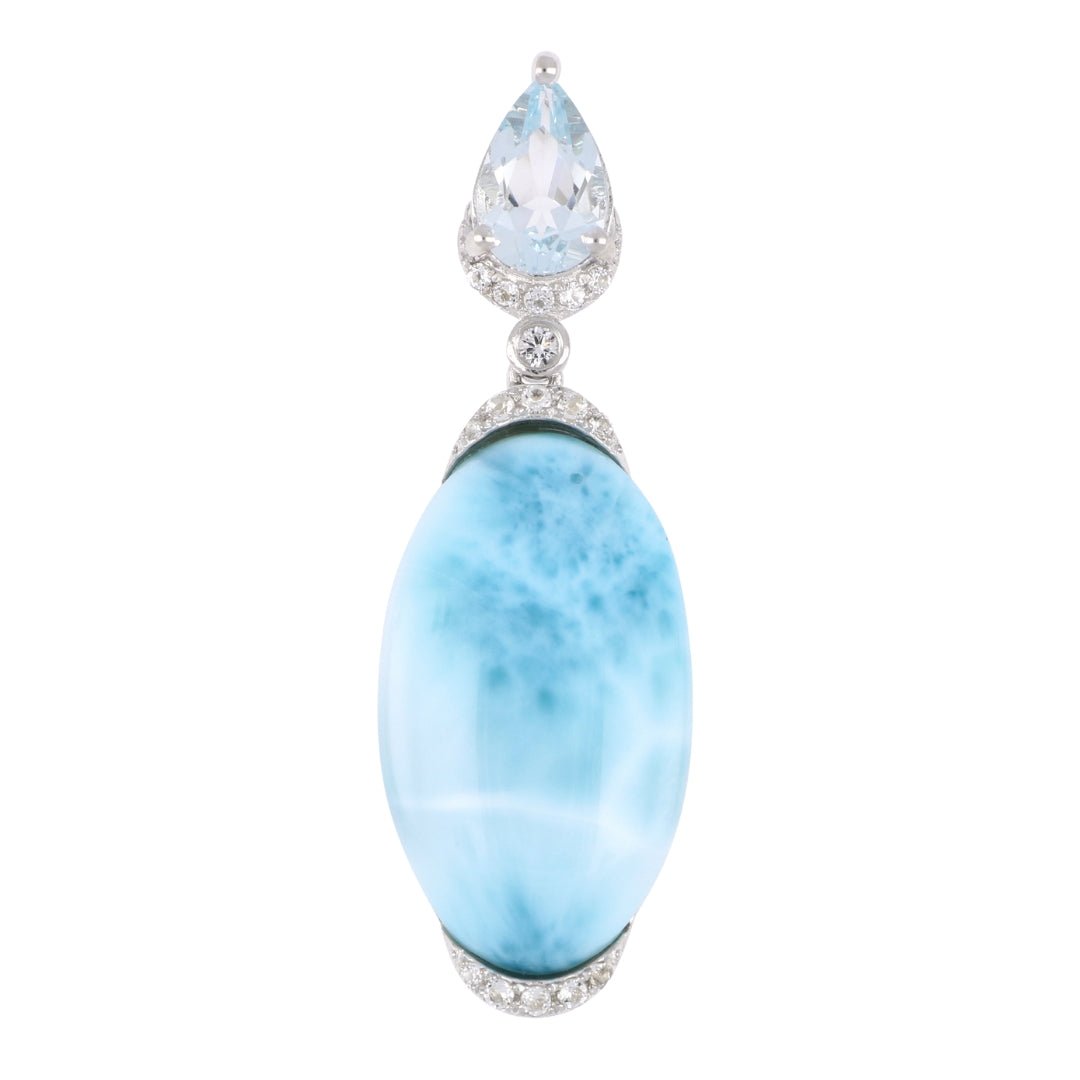 Buy Larimar Pendant (Cubic Zirconia) at Kay's Fine Jewelry
