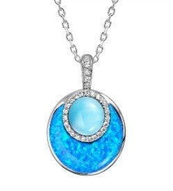 Buy Larimar Pendant at Kay's Fine Jewelry
