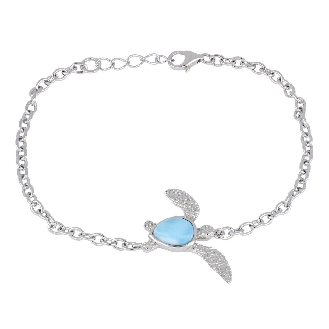 Buy Larimar Turtle Bracelet at Kay's Fine Jewelry