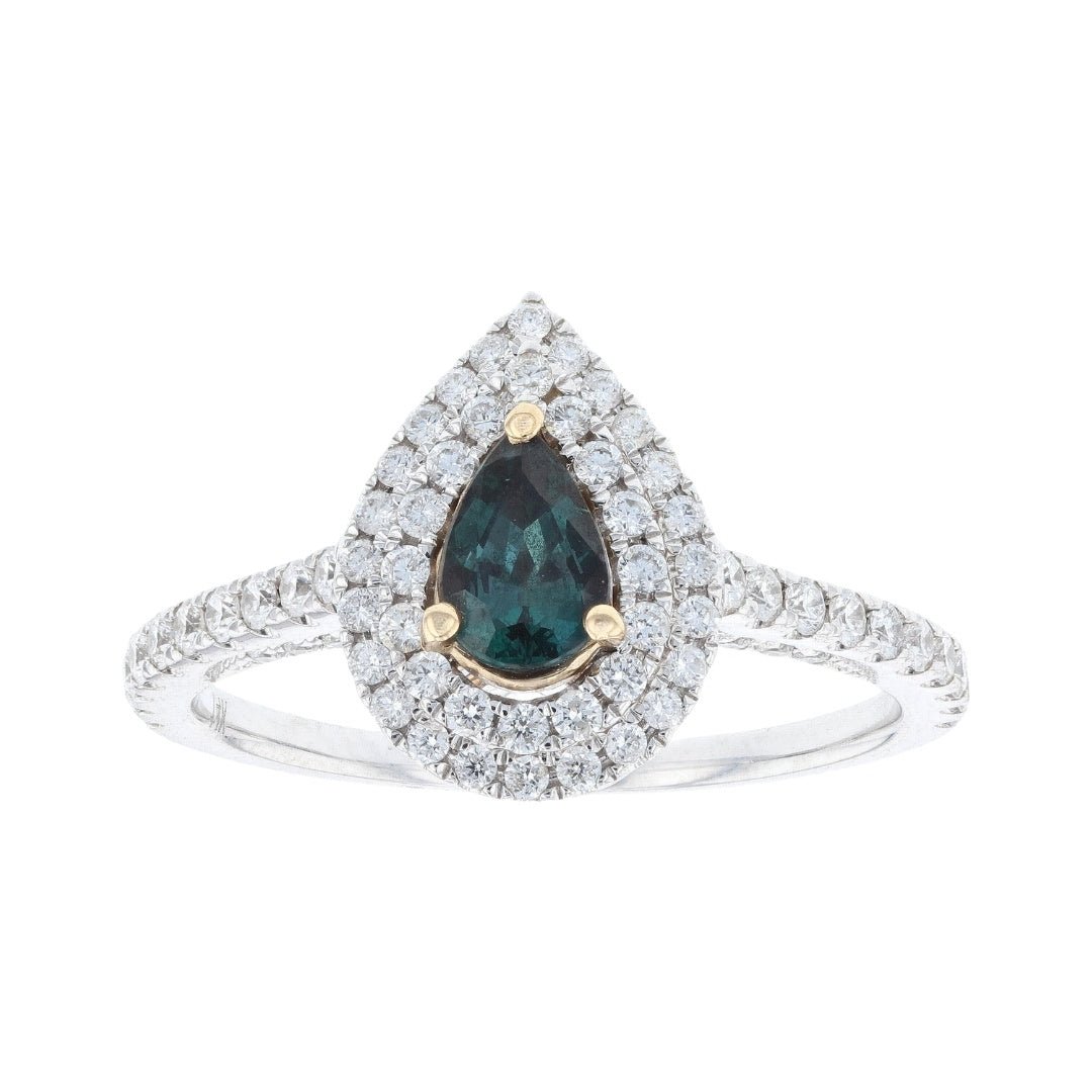 Buy Natural Alexandrite Ring (Alexandrite 0.45 cts Wht Dia 0.62 cts) at Kay's Fine Jewelry