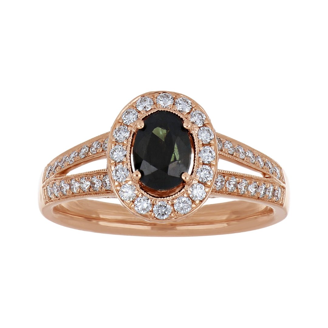 Buy Natural Alexandrite Ring (Alexandrite 0.82 cts Wht Dia 0.61 cts) at Kay's Fine Jewelry