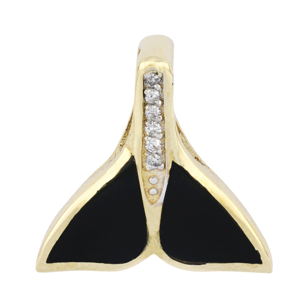 Onyx Pendant (White Diamond 0.07 cts.) Not Net