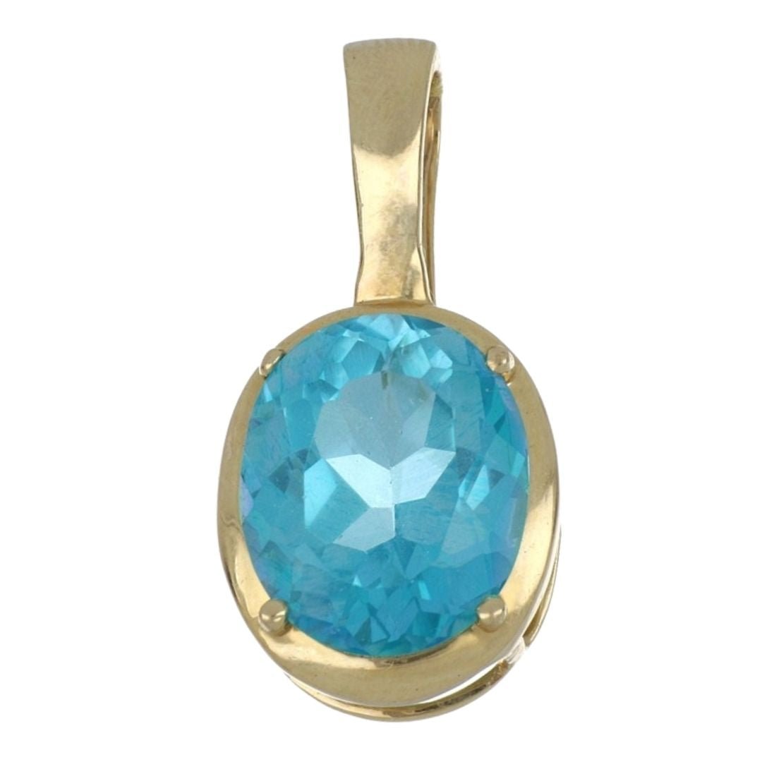 Buy Paraiba Topaz Pendant (Paraiba Topaz 6 cts.) at Kay's Fine Jewelry