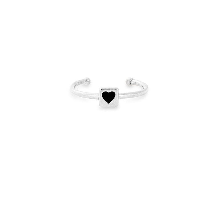 ALEX AND ANI Heart Adjustable Ring