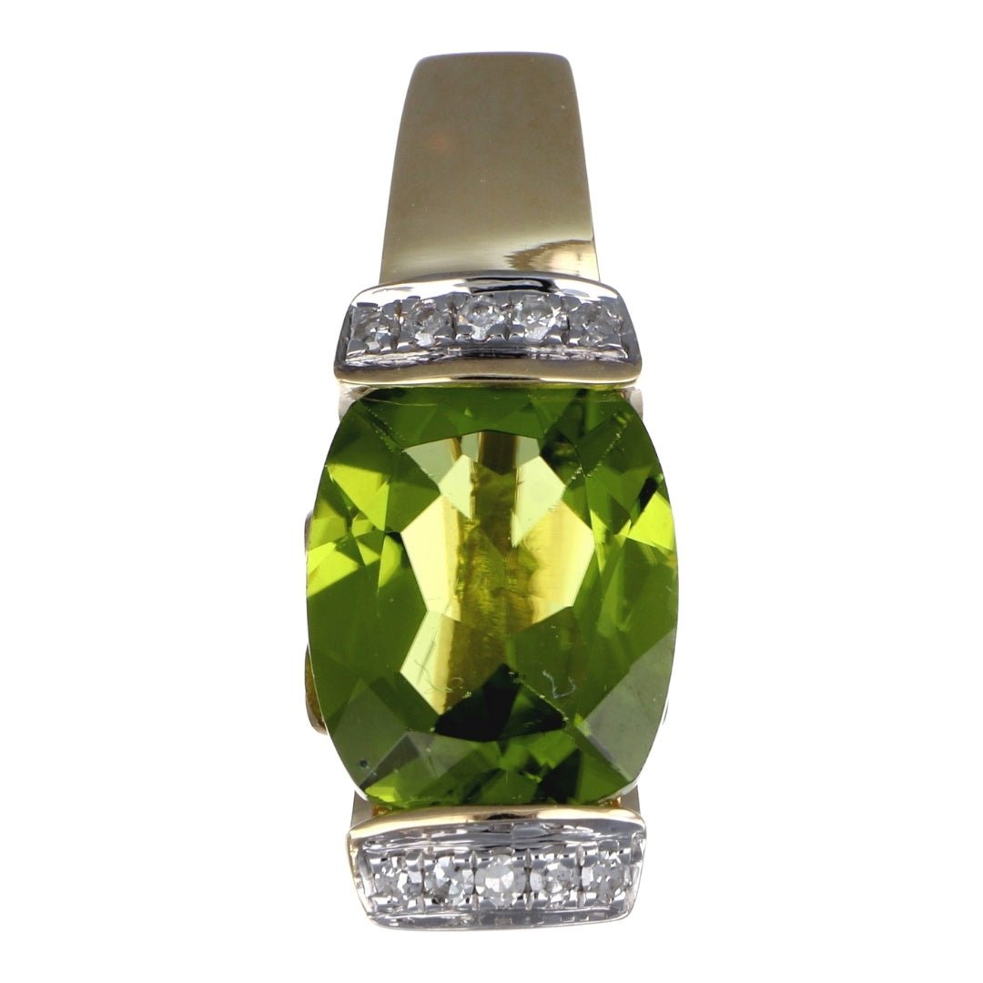 Buy Peridot Pendant (Peridot 3.08 cts. White Diamond 0.05 cts.) at Kay's Fine Jewelry