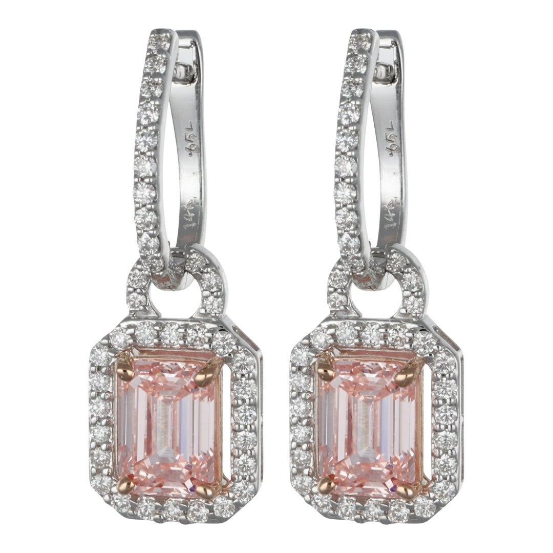 Buy Pink Diamond Earrings (Lab Grown Pink Diamond 3.04 cts. White Diamond 0.65 cts.) at Kay's Fine Jewelry