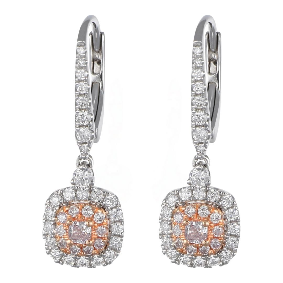 Buy Pink Diamond Earrings (Pink Diamond 0.17 cts. Pink Diamond 0.16 cts. Pink Diamond 0.53 cts.) at Kay's Fine Jewelry