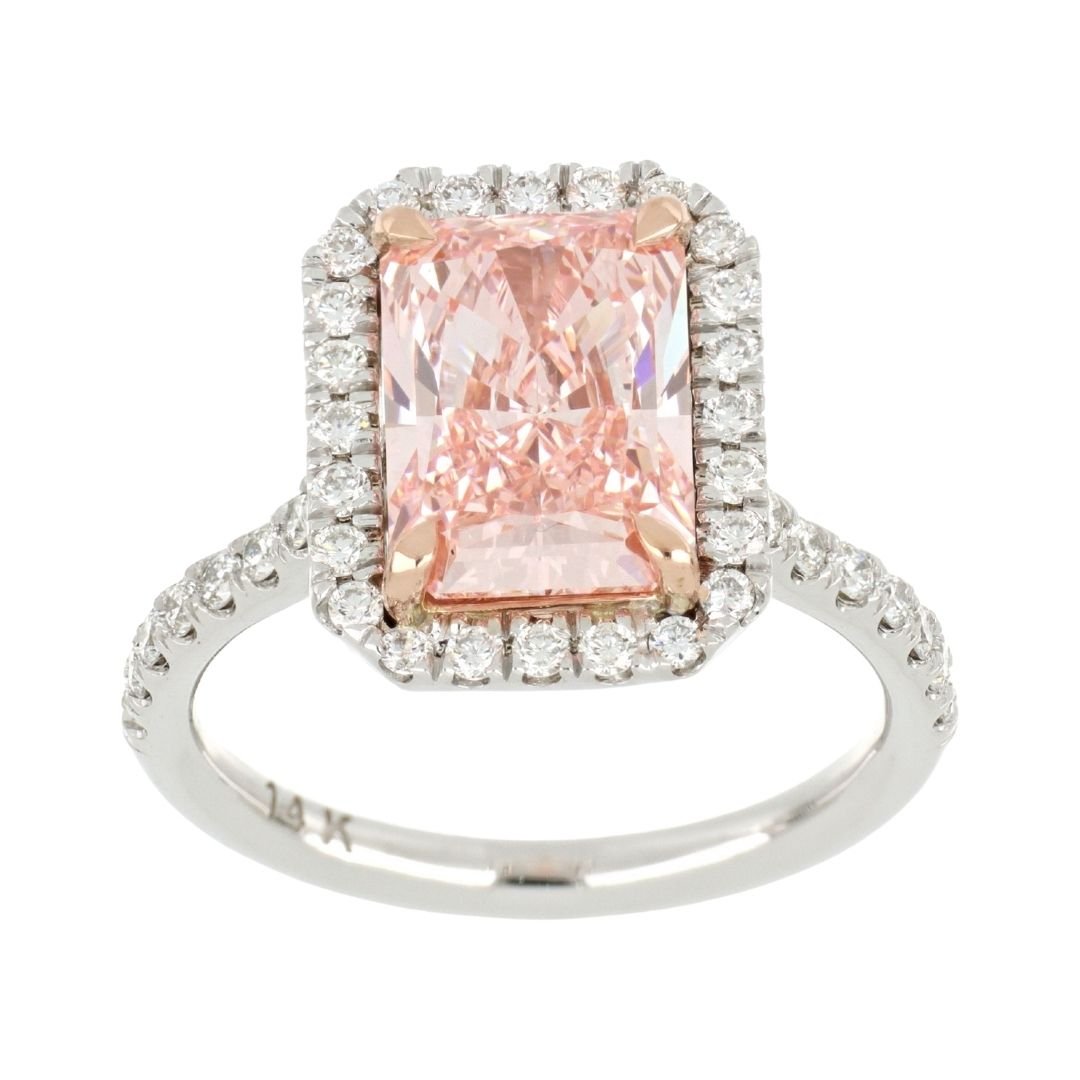 Buy Pink Diamond Ring (Lab Grown Pink Diamond 2.71 cts. White Diamond 0.6 cts.) at Kay's Fine Jewelry