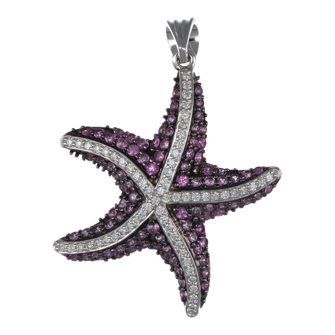 Buy Pink Sapphire Pendant (Pink Sapphire 1.34 cts. White Diamond 0.3 cts.) at Kay's Fine Jewelry