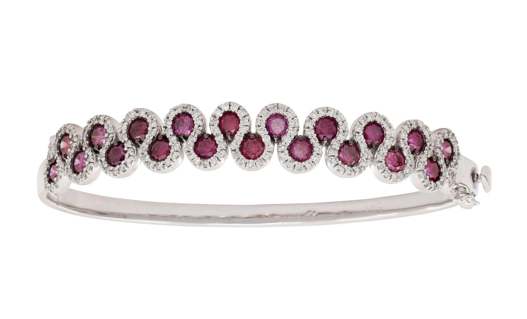 Buy Purple Diamond Bangle (Purple Diamond 2.63 cts. White Diamond 1.02 cts.) at Kay's Fine Jewelry