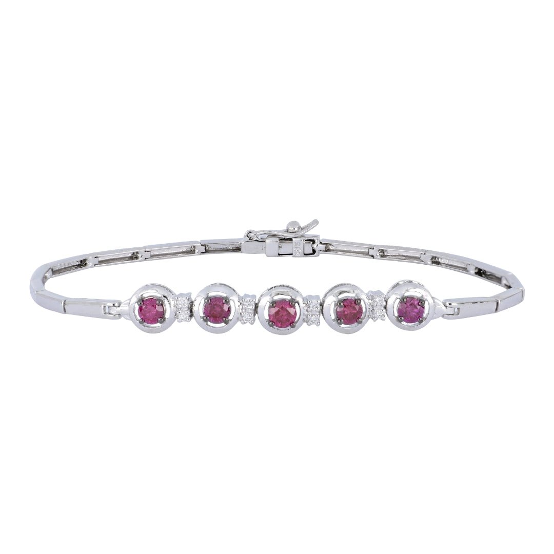 Buy Purple Diamond Bracelet (Purple Diamond 1.06 cts. White Diamond 0.1 cts.) at Kay's Fine Jewelry