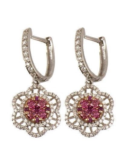 Buy Purple Diamond Earrings (Purple Diamond 0.7 cts. White Diamond 0.75 cts.) at Kay's Fine Jewelry