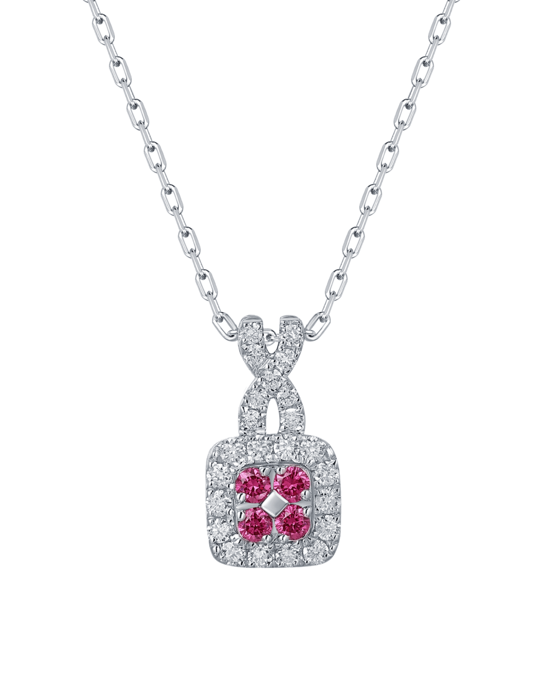 Purple Diamond Ladies Pendant (Purple Diamond 0.11 cts. White Diamond 0.21 cts. ) Not Net