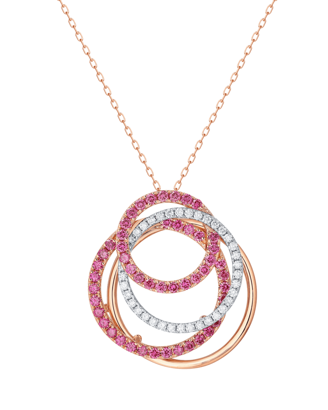 Purple Diamond Ladies Pendant (Purple Diamond 2.01 cts. White Diamond 0.6 cts.) Not Net