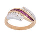 Purple Diamond Ladies Ring (Purple Diamond 0.35 cts. White Diamond 0.49 cts.) Not Net