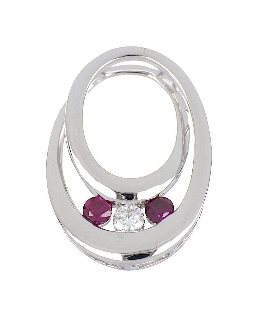 Buy Purple Diamond Pendant (Purple Diamond 0.33 cts. White Diamond 0.17 cts.) at Kay's Fine Jewelry