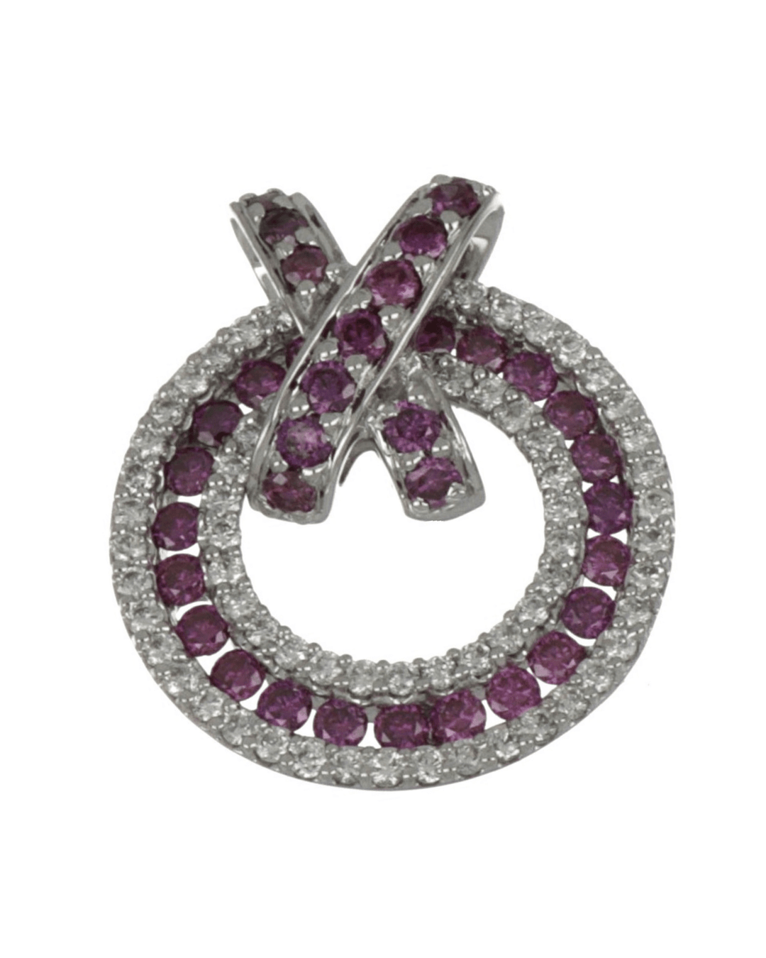 Buy Purple Diamond Pendant (Purple Diamond 0.63 cts. White Diamond 0.35 cts.) at Kay's Fine Jewelry