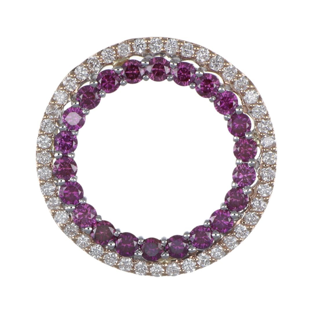 Buy Purple Diamond Pendant (Purple Diamond 1.37 cts. White Diamond 0.65 cts.) at Kay's Fine Jewelry