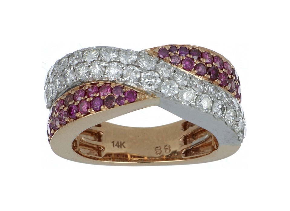 Buy Purple Diamond Ring (Purple Diamond 0.74 cts. White Diamond 1.34 cts.) at Kay's Fine Jewelry